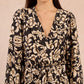 Molly Bracken L/S V-Neck Dress-Black