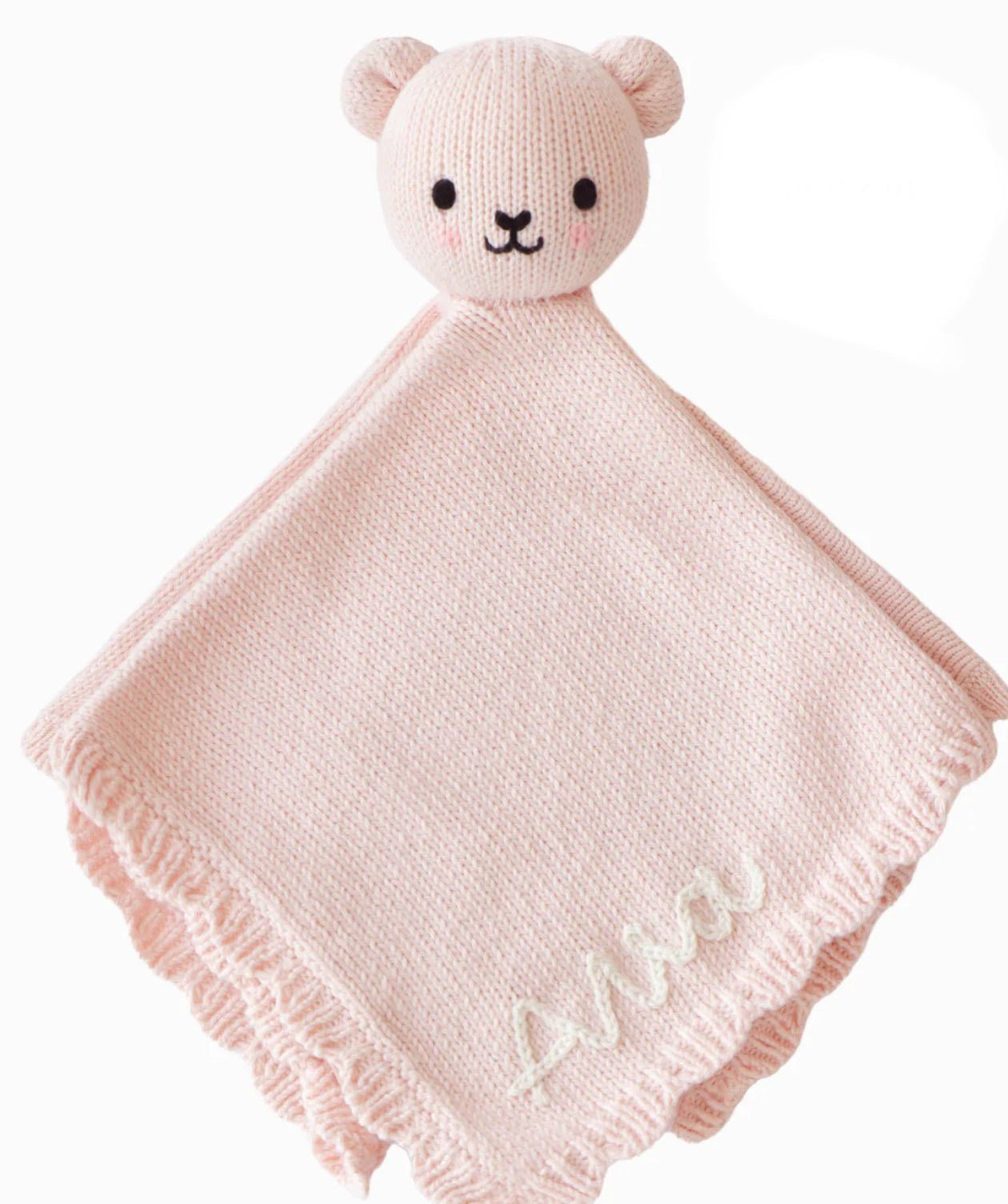 Cuddle + Kind “Baby Bear” Lovey-Blush