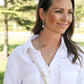 Natalie Wood Designs "Adorned" Pearl Drop Necklace-Gold