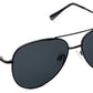 Peepers "Ultraviolet" Bifocal Sunglasses-Black