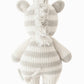 Cuddle + Kind “Baby Zebra” -Grey/White