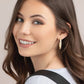 Spartina 449 Chambers Hoop Earrings-White Opal