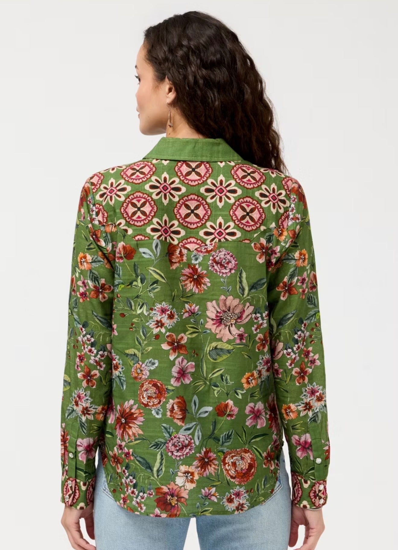 Johnny Was Vintage Western Shirt-Zarima