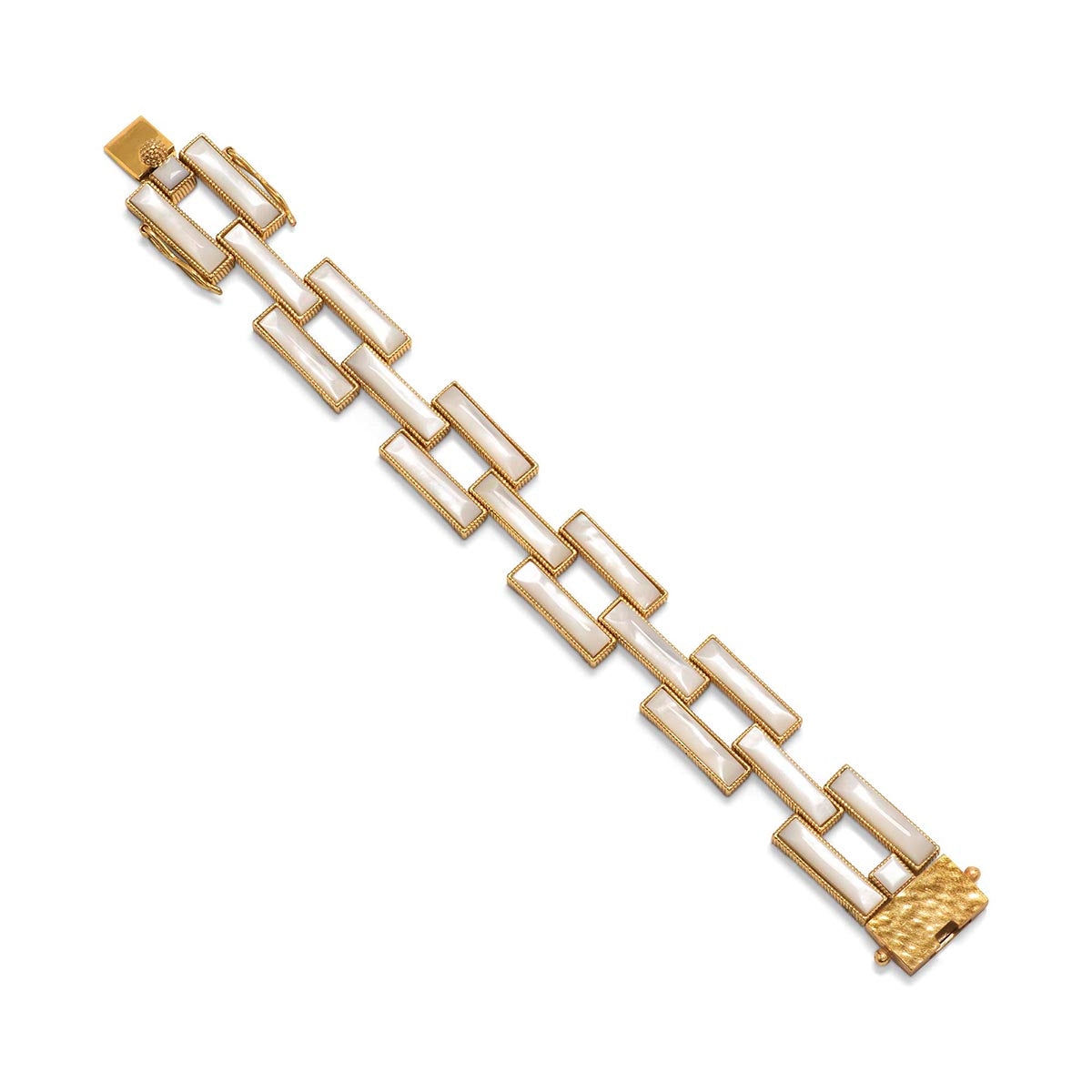 Capucine de Wulf Pathway Link Bracelet-MOP