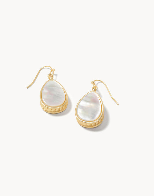 Spartina 449 Naia Teardrop Earrings -Pearlescent