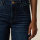 Kut from the Kloth "Maya" High Rise Fab Ab Wide Leg- Angelically