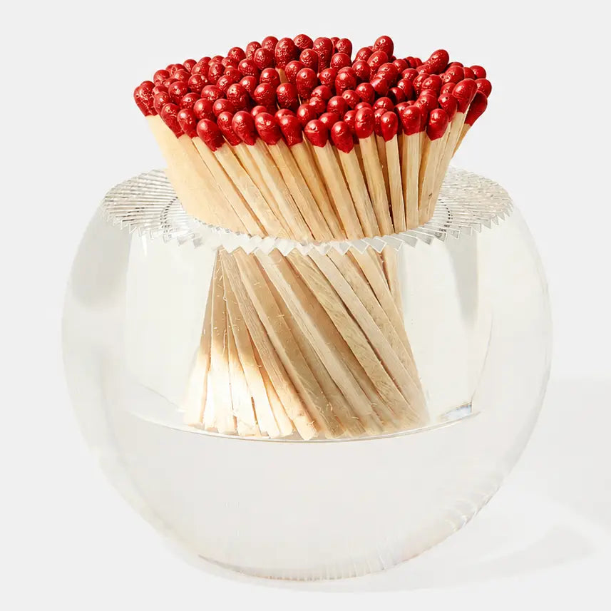 Tart Round Match Striker | Metallic Red Matches
