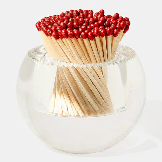 Tart Round Match Striker | Metallic Red Matches
