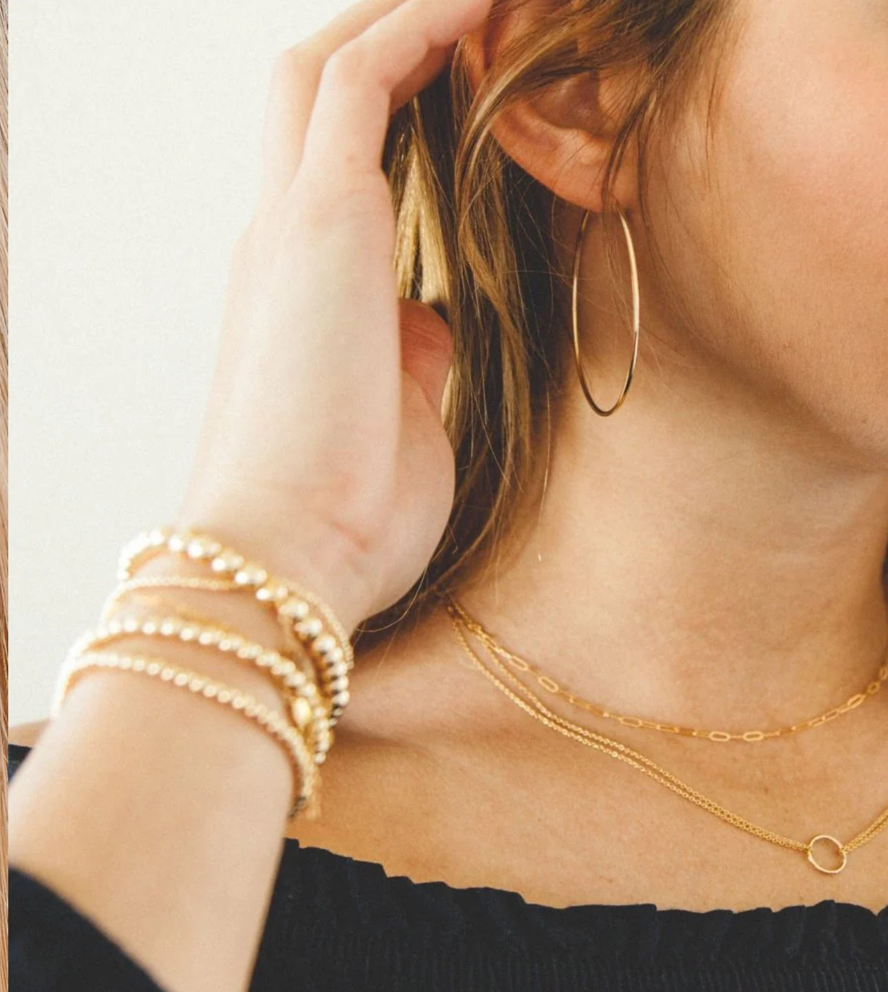 LeMel Endless Hoop Earrings