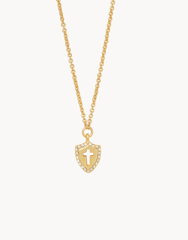 Spartina 449 Sea La Vie Necklace - Faith Over Fear-Gold