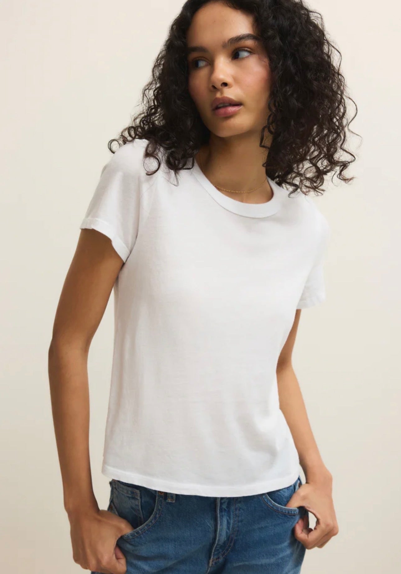 Z Supply June Tee Shirt- White