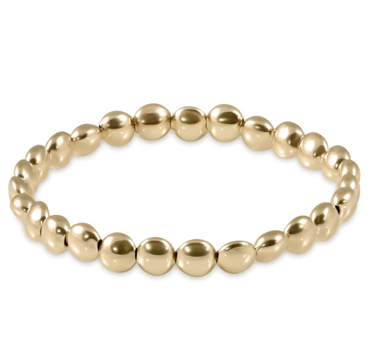 Enewton Extends - “Honesty” 6mm Bead Bracelet-Gold