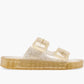 Dolce Vita "Julio" Vinyl Sandal-Gold