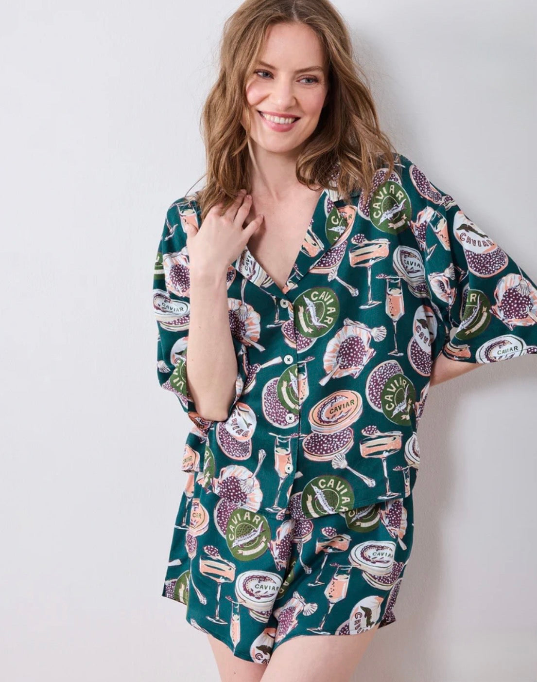 Printfresh Eco Satin Sweet Dreams Set-Champagne & Caviar