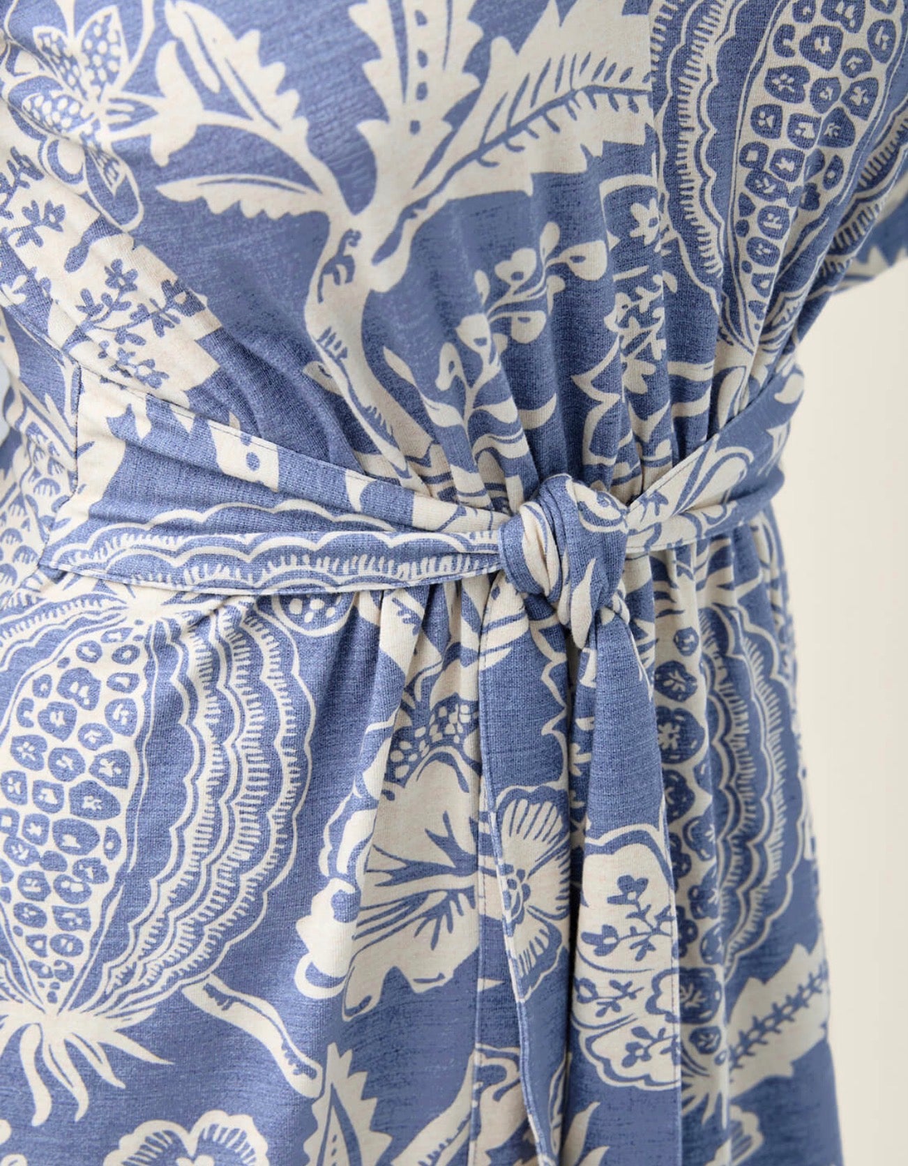 Spartina 449 "Adella" Midi Dress-Flagler Pods Blue