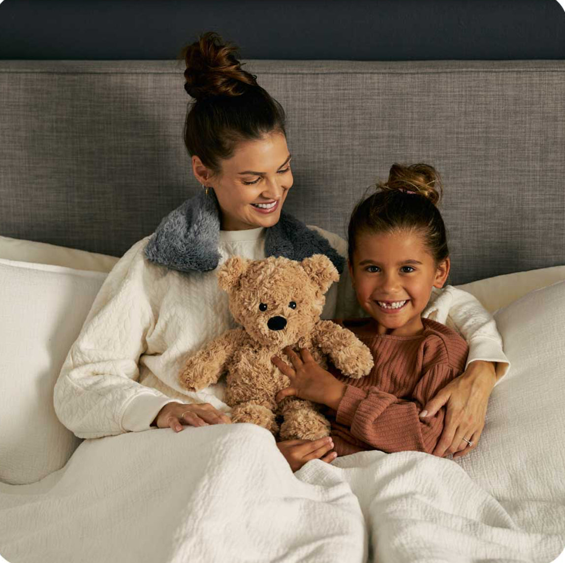 Warmies “Brown Curly Bear”