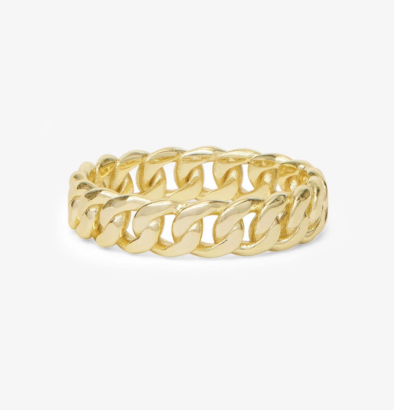 Melinda Maria “Julian” 5mm Ring- Gold
