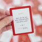 Pippi Post "Christmas" Trivia Cards