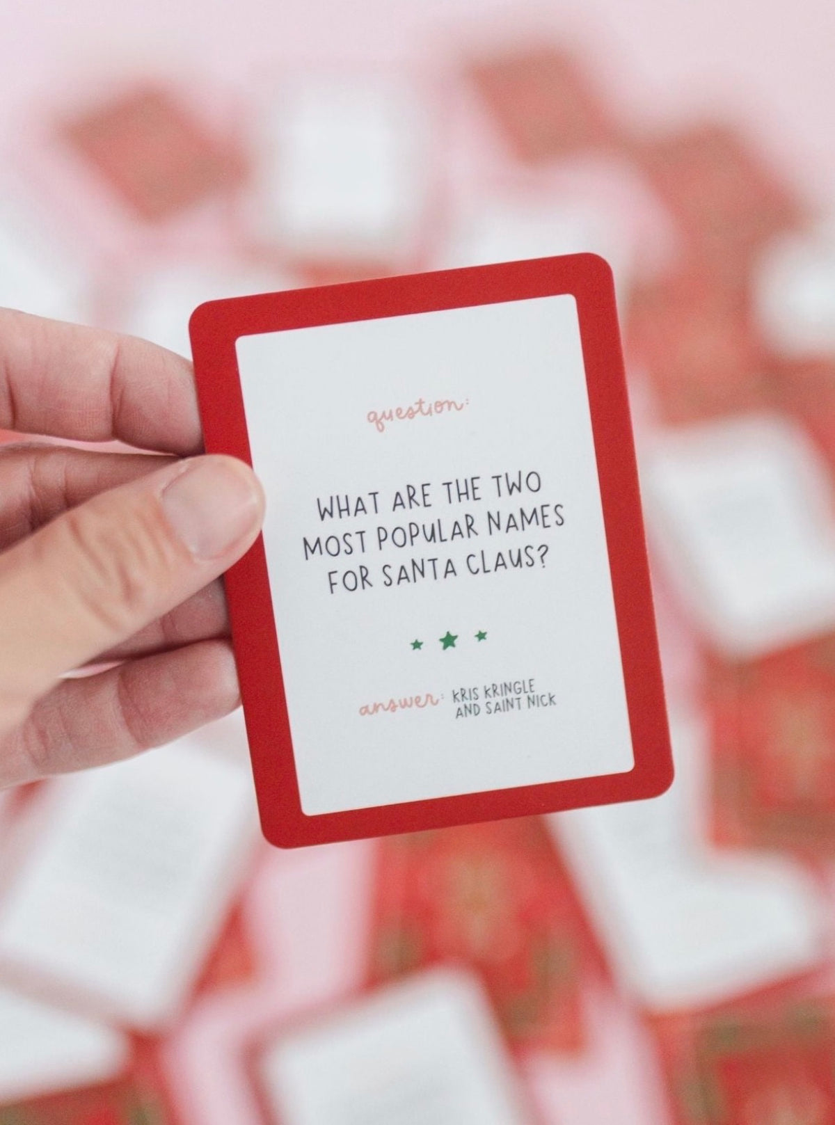 Pippi Post "Christmas" Trivia Cards