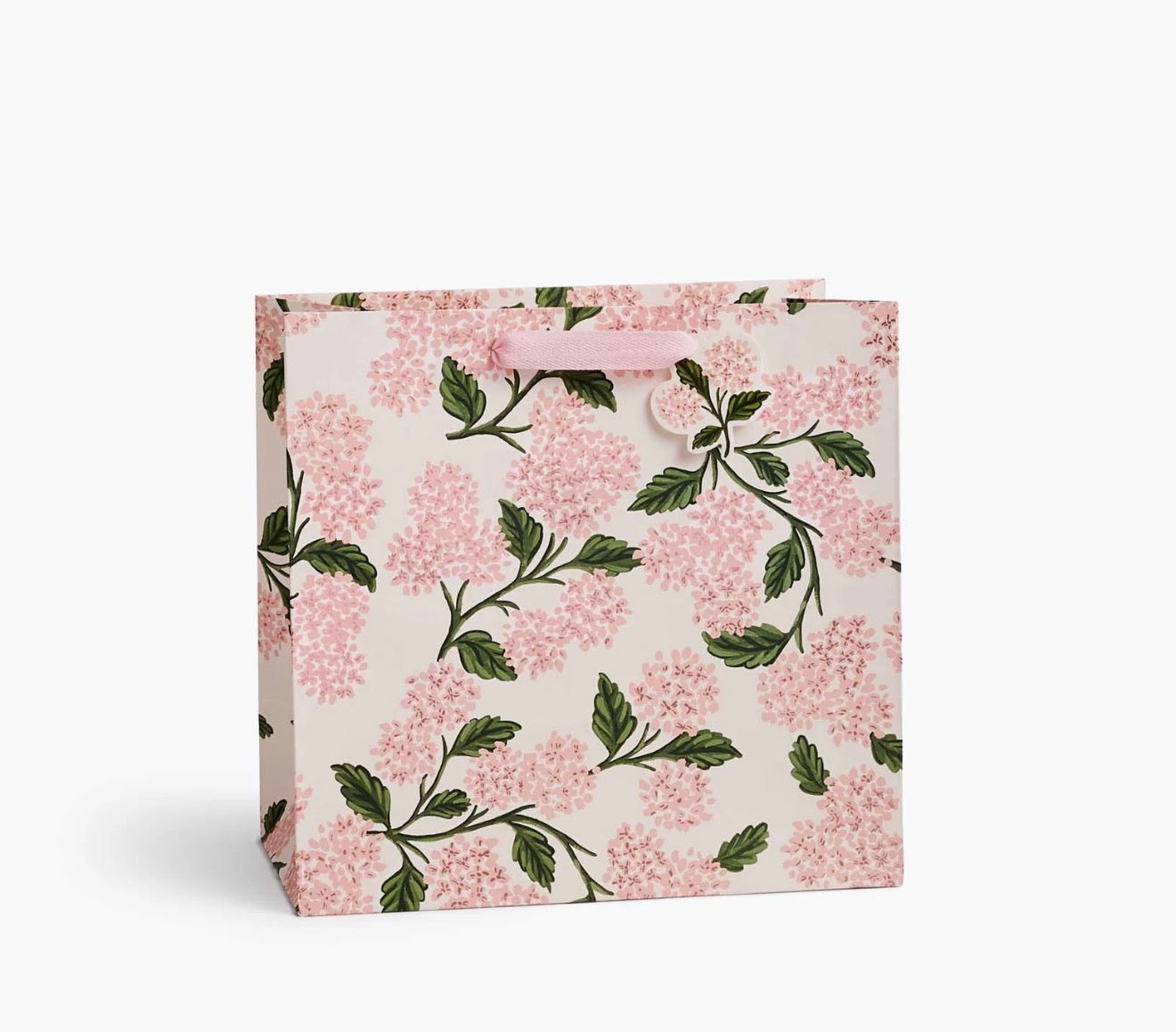 Rifle Paper Co. "Pink Hydrangea" Gift Bag-4 Sizes