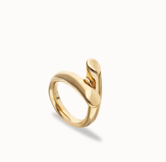 Uno de 50 "Raíces" Ring-Gold