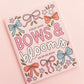 Pippi Post "Bows & Blooms" Coloring Book