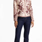 Johnny Was Open Neck Shirt-Aquijio