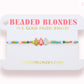 Beaded Blondes "Tree Trio" Holiday Sprinkle Bracelet -Standard 6.75"