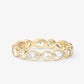 Melinda Maria “Isla” Ring- Gold/White