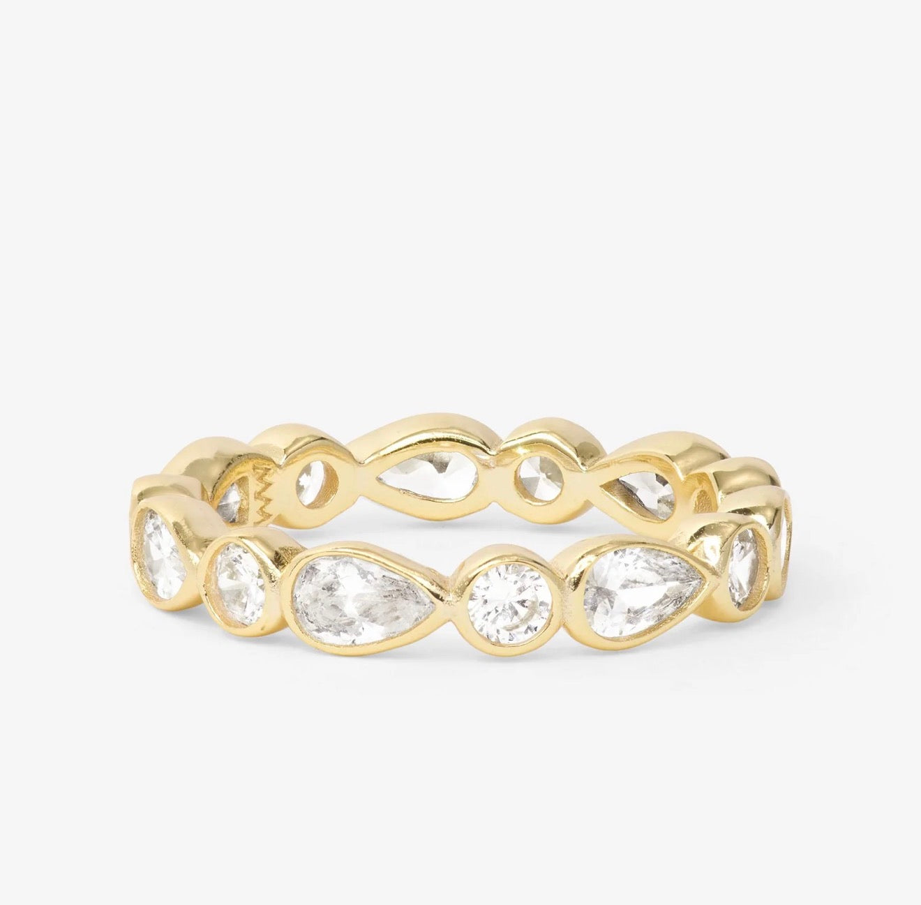 Melinda Maria “Isla” Ring- Gold/White