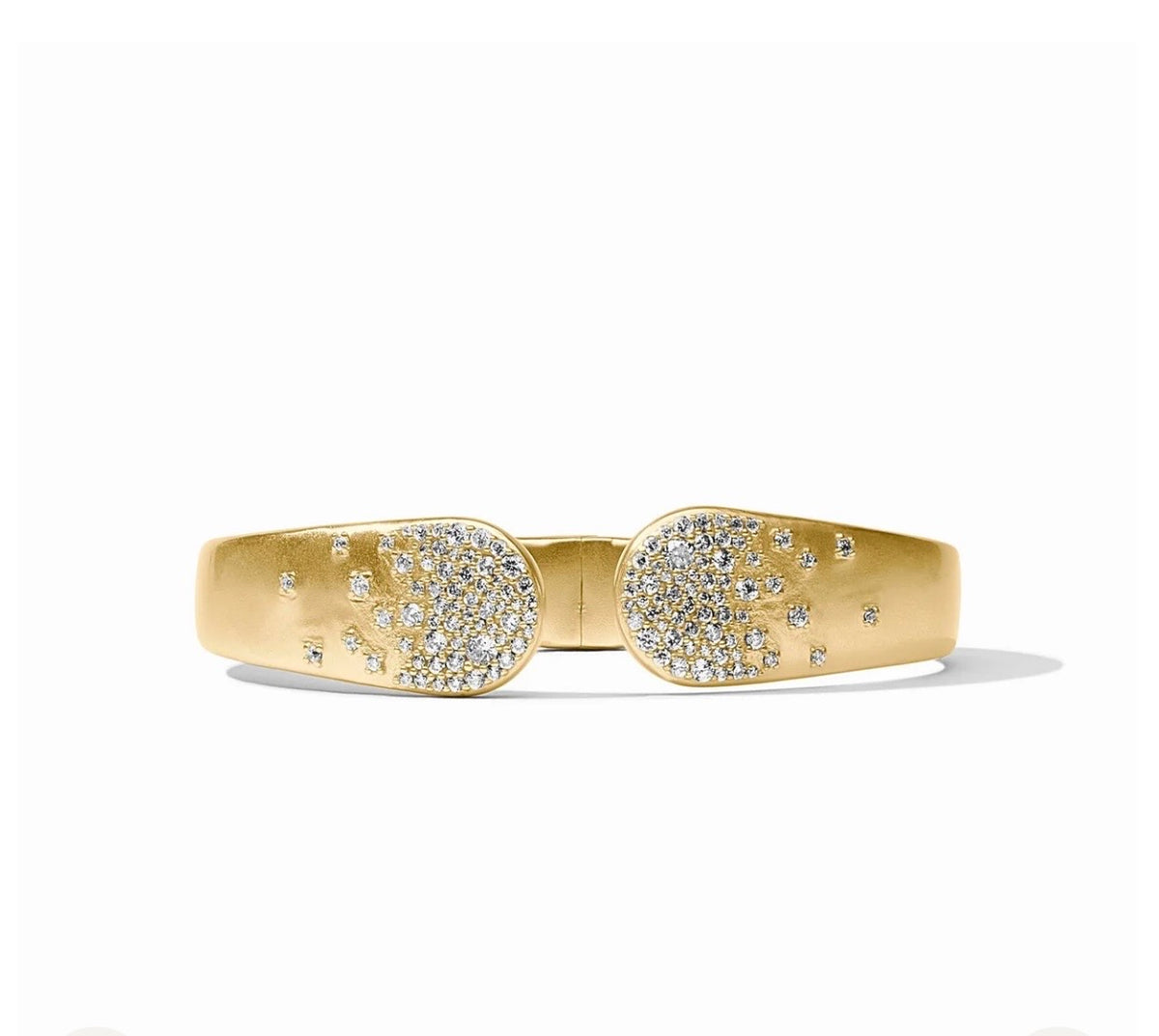 Julie Vos “Stardust” Cuff- Gold/CZ