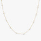 Melinda Maria “Perfect Pearl” Infinity Necklace-Gold