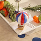 A452 Nora Fleming "Red, White, & Balloon" (Hot Air Balloon) Mini