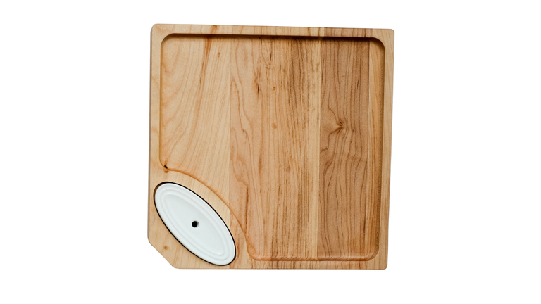 CH4B Nora Fleming Maple Cheese Board