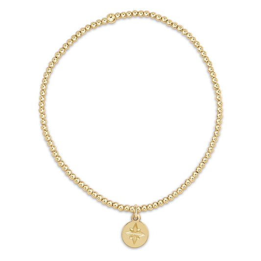 Enewton "Classic" Direction 2mm Bead Bracelet- Gold