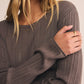Z Supply Du Monde Sweater - Burnt Ash Heather