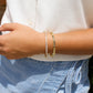 LeMel "Classic" CZ Bangle-Gold