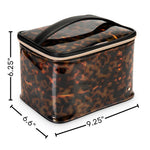 Stephanie Johnson "Miami" Chloe Travel Organizer-Clearly Tortoise