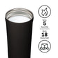 Corkcicle 17oz. Commuter Cup Spill-Proof Insulated Travel Coffee Mug - Walnut Wood