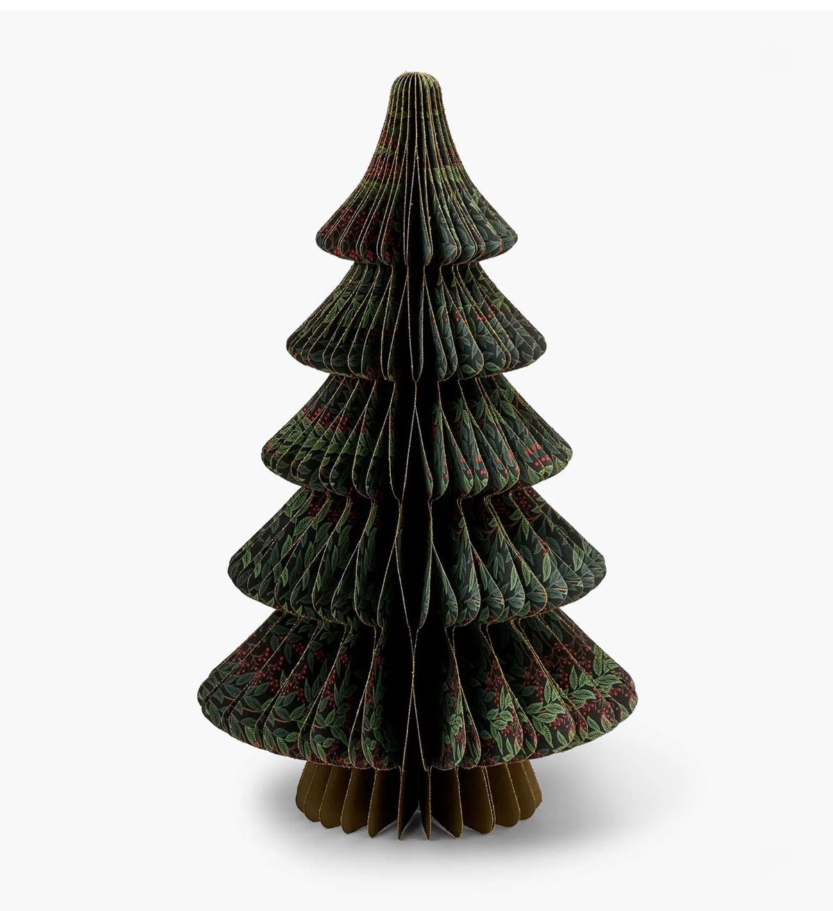 Rifle Paper Co. "Christmastide" Honeycomb Tree Decor