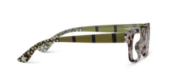 Peepers "Goldie"- Gray Tortoise/Olive Picnic