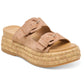 Dolce Vita "Witny" Woven Raffia Sandal-Toffee