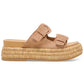 Dolce Vita "Witny" Woven Raffia Sandal-Toffee