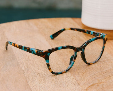Peepers "Betsy"- Teal Botanico