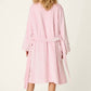 PJ Salvage Luxe Plush Robe-Ballet Pink