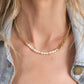 Melinda Maria “Julian Loves Pearl” 5mm Necklace-Gold
