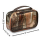 Stephanie Johnson "Miami" Claire Medium Makeup Case-Clearly Tortoise