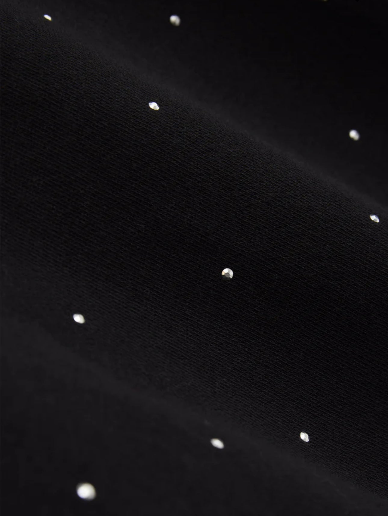 Z Supply Sparkle Crew Neck Sweatshirt-Black