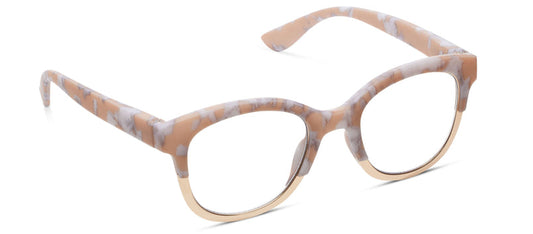 Peepers "Georgia" - Tan Marble/Gold