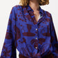 FRNCH "Swan" Shirt-Flora Blue